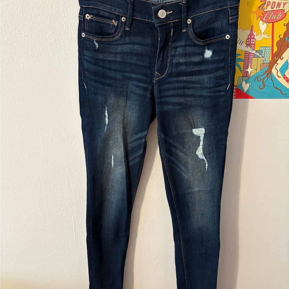 Express Distressed Jeans - Picture 5 of 6